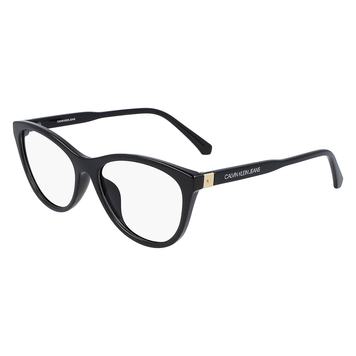 CK Jeans CKJ20510 001 Black eyeglasses angle view