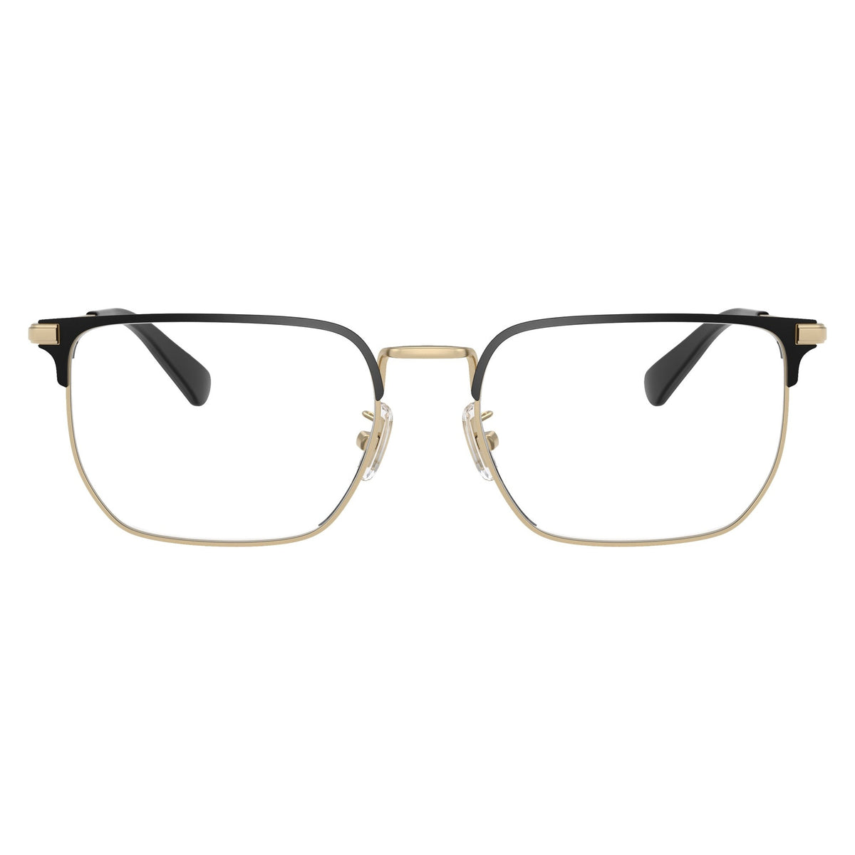 Coach HC5178 9396 Satin Light Gold/Black eyeglasses front view