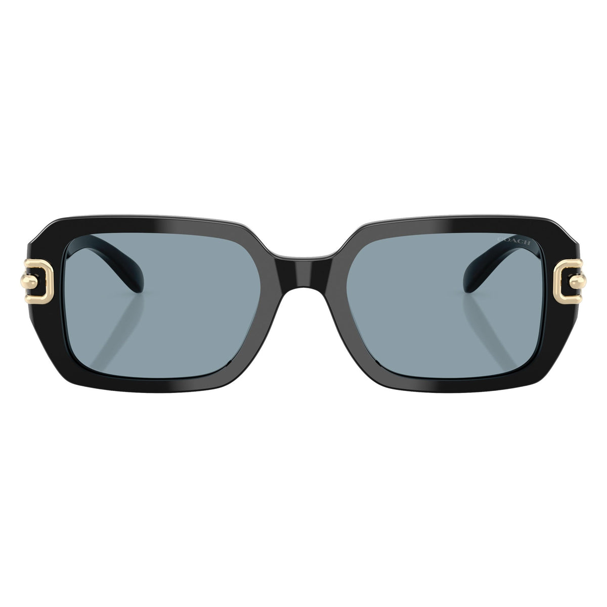 Coach HC8425U 50027252 Black sunglasses front view