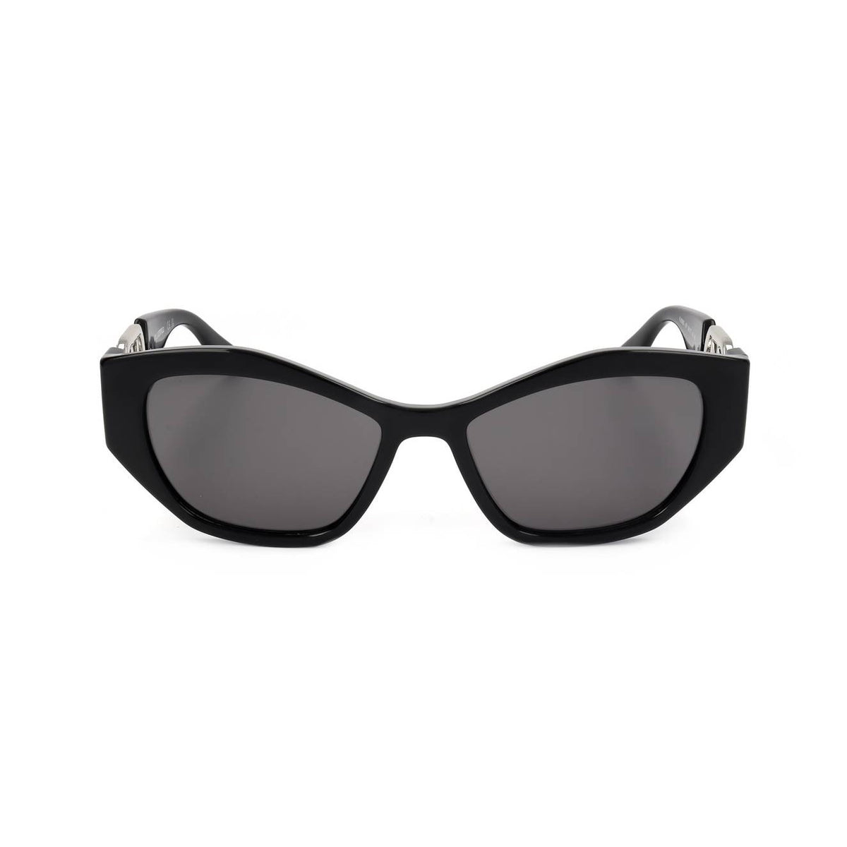 Karl Lagerfeld KL6086S 001 Black sunglasses front view