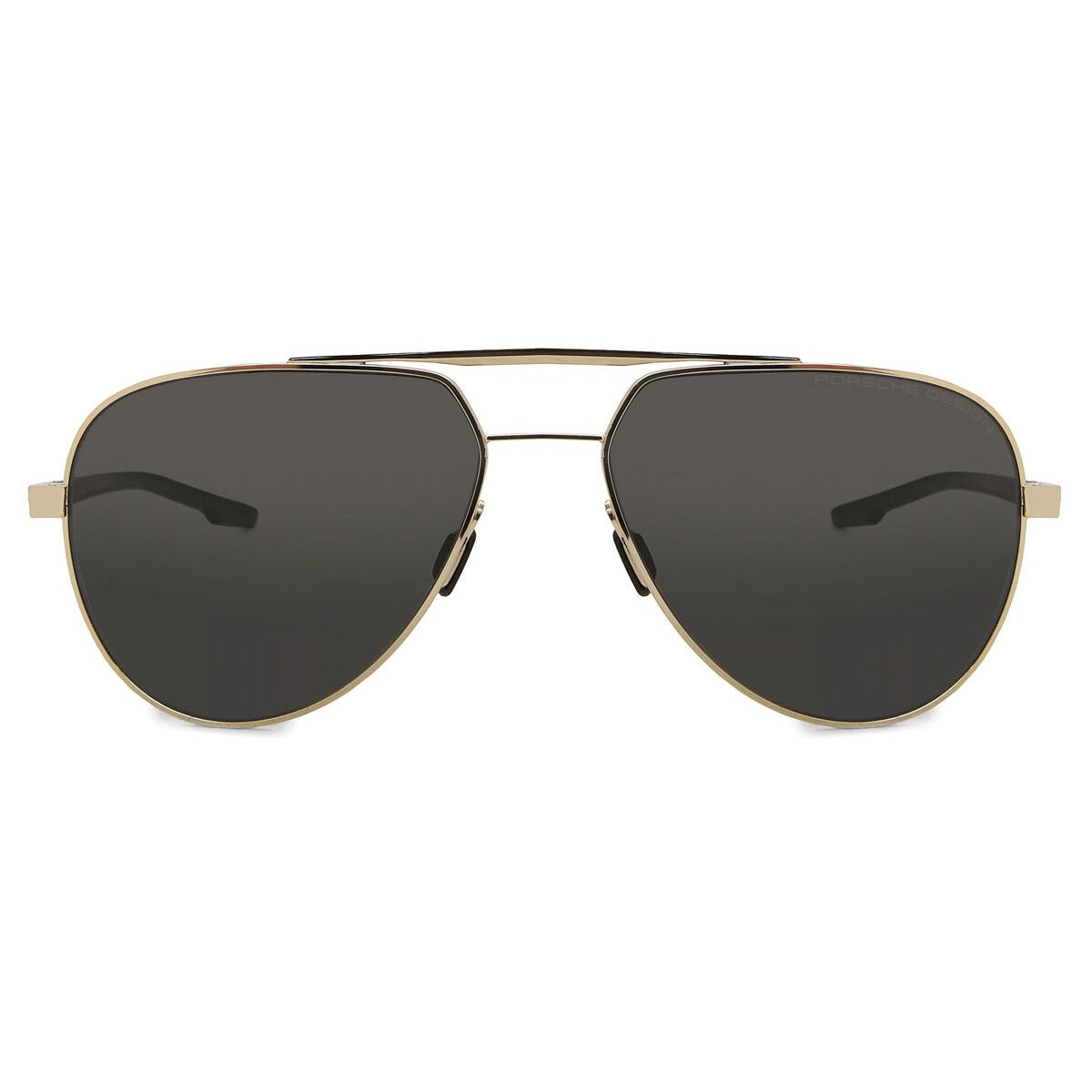 Porsche Design P8935 62B Gold/Black sunglasses front view
