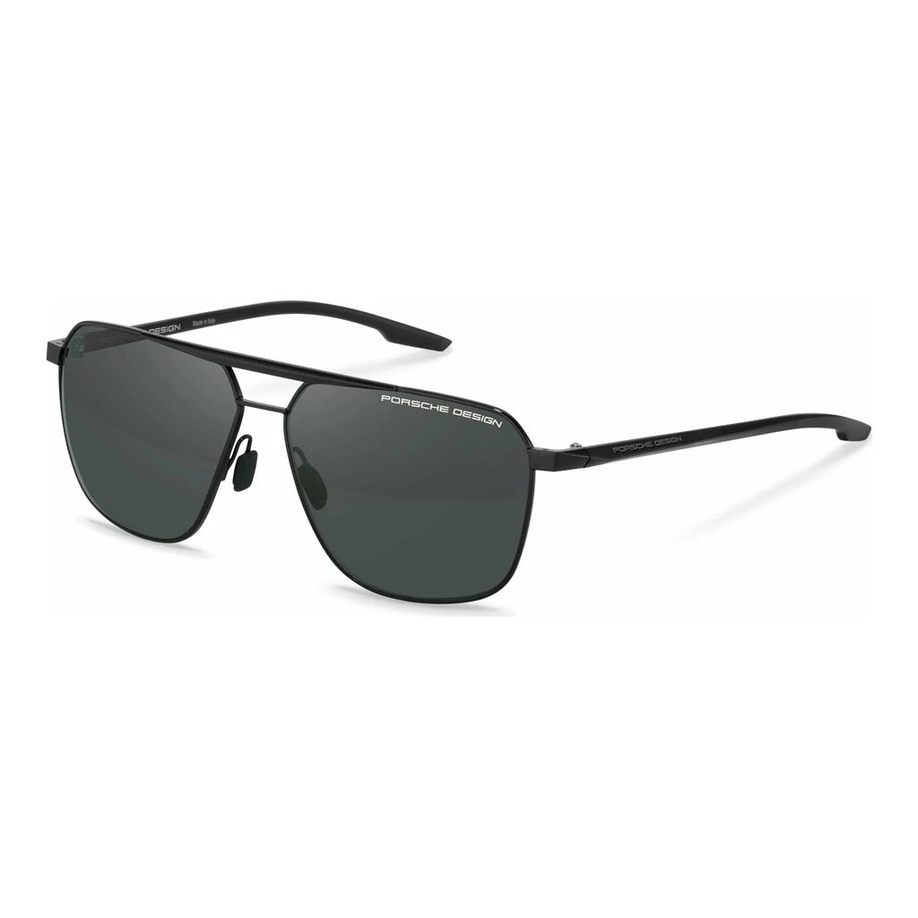 Porsche Design P8949 62A416 Black sunglasses angle view