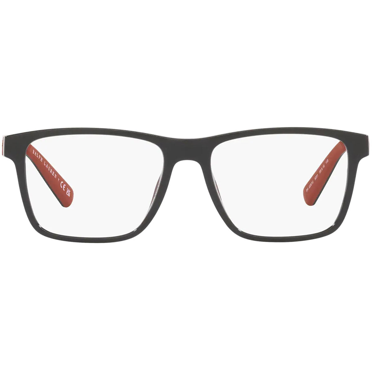 Polo PH2257U 5001 Shiny Black eyeglasses front view