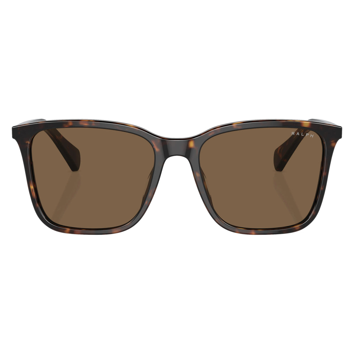 Ralph RA5314U 500387 Shiny Dark Havana sunglasses front view
