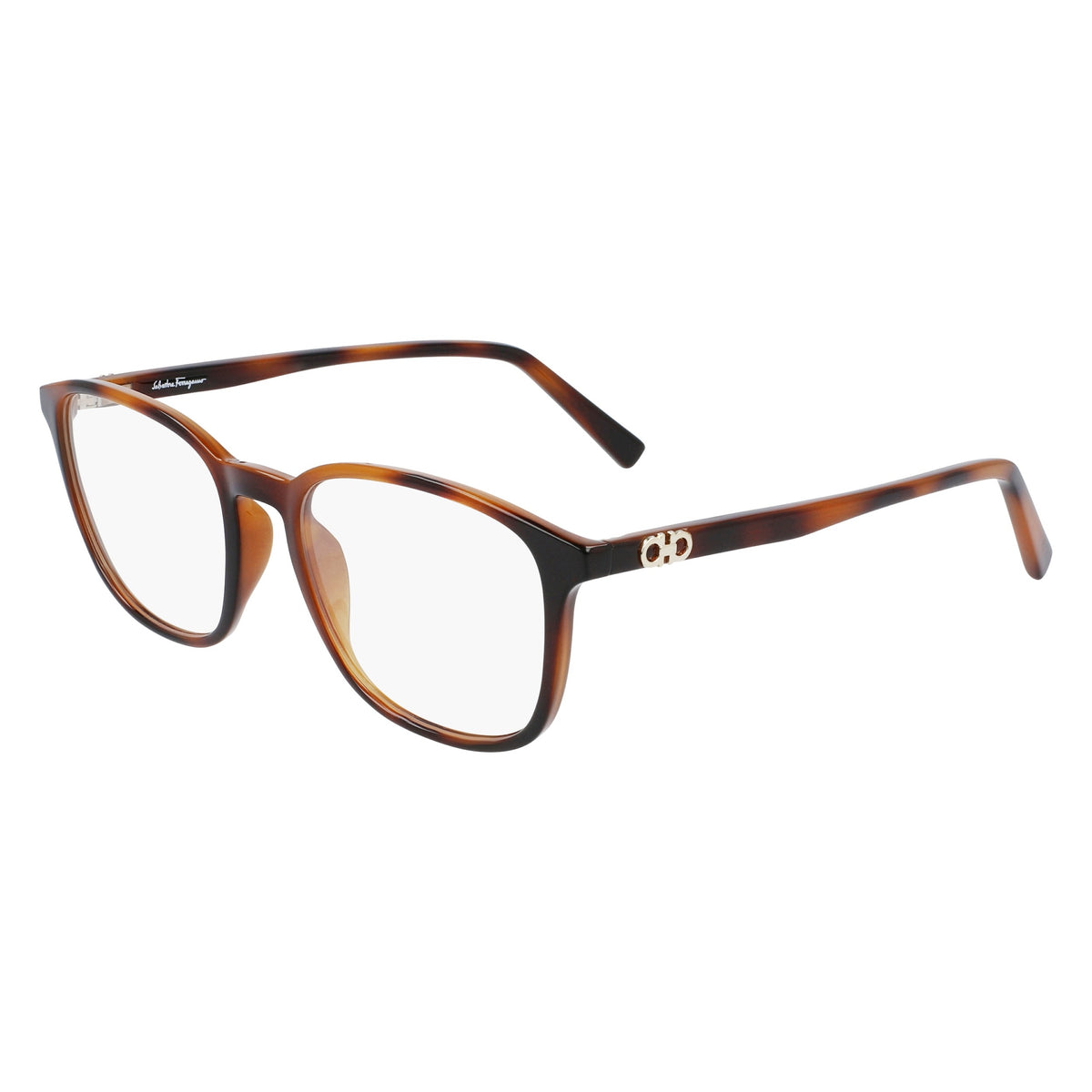 Ferragamo SF2895 214 Tortoise eyeglasses angle view