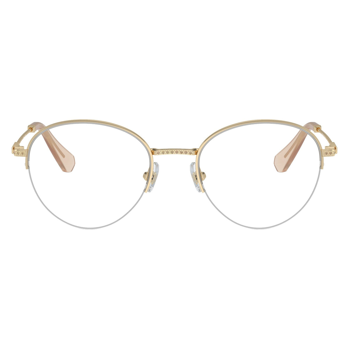 Swarovski SK1004 4013 Pale Gold eyeglasses front view