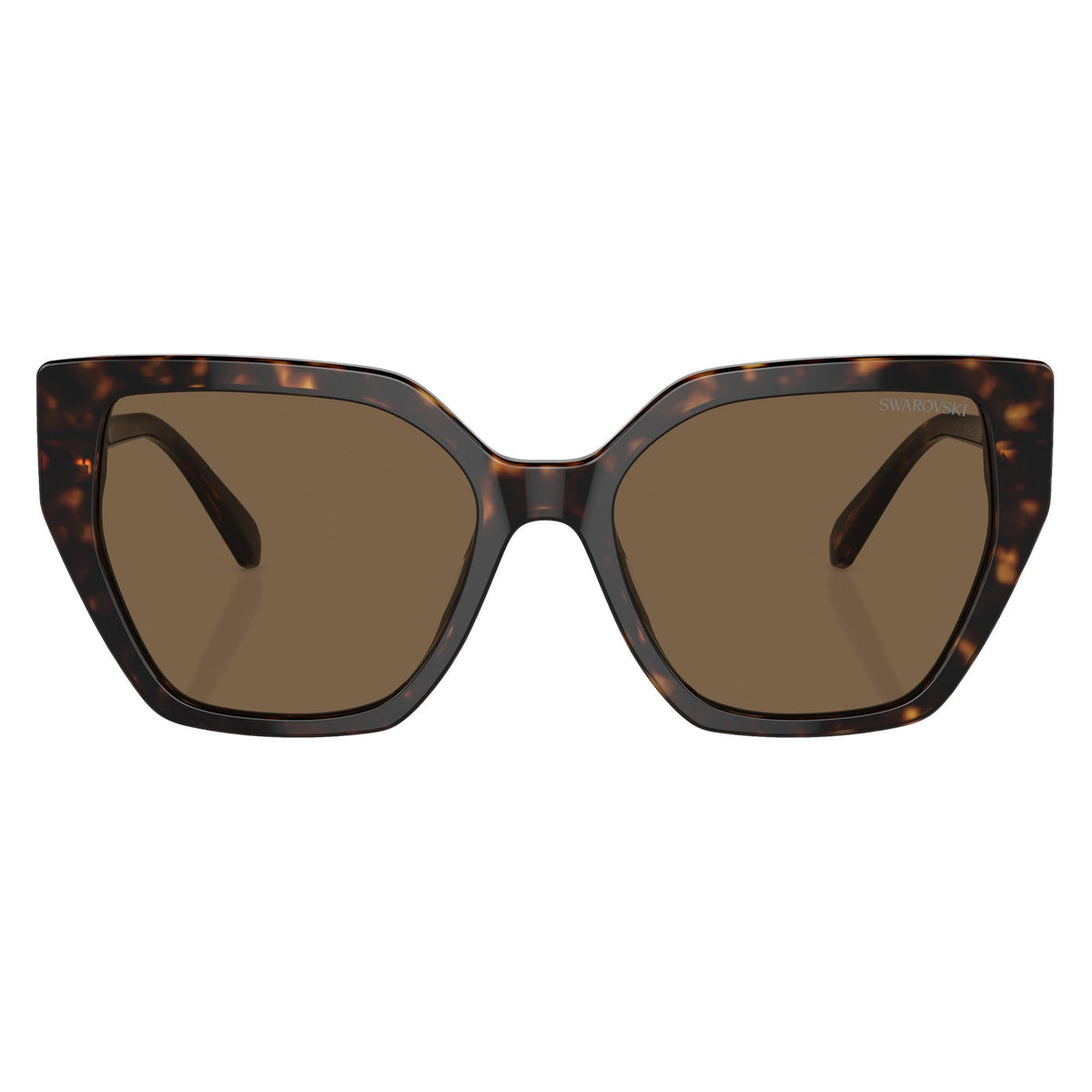 Swarovski SK6016 100273 Dark Havana sunglasses front view