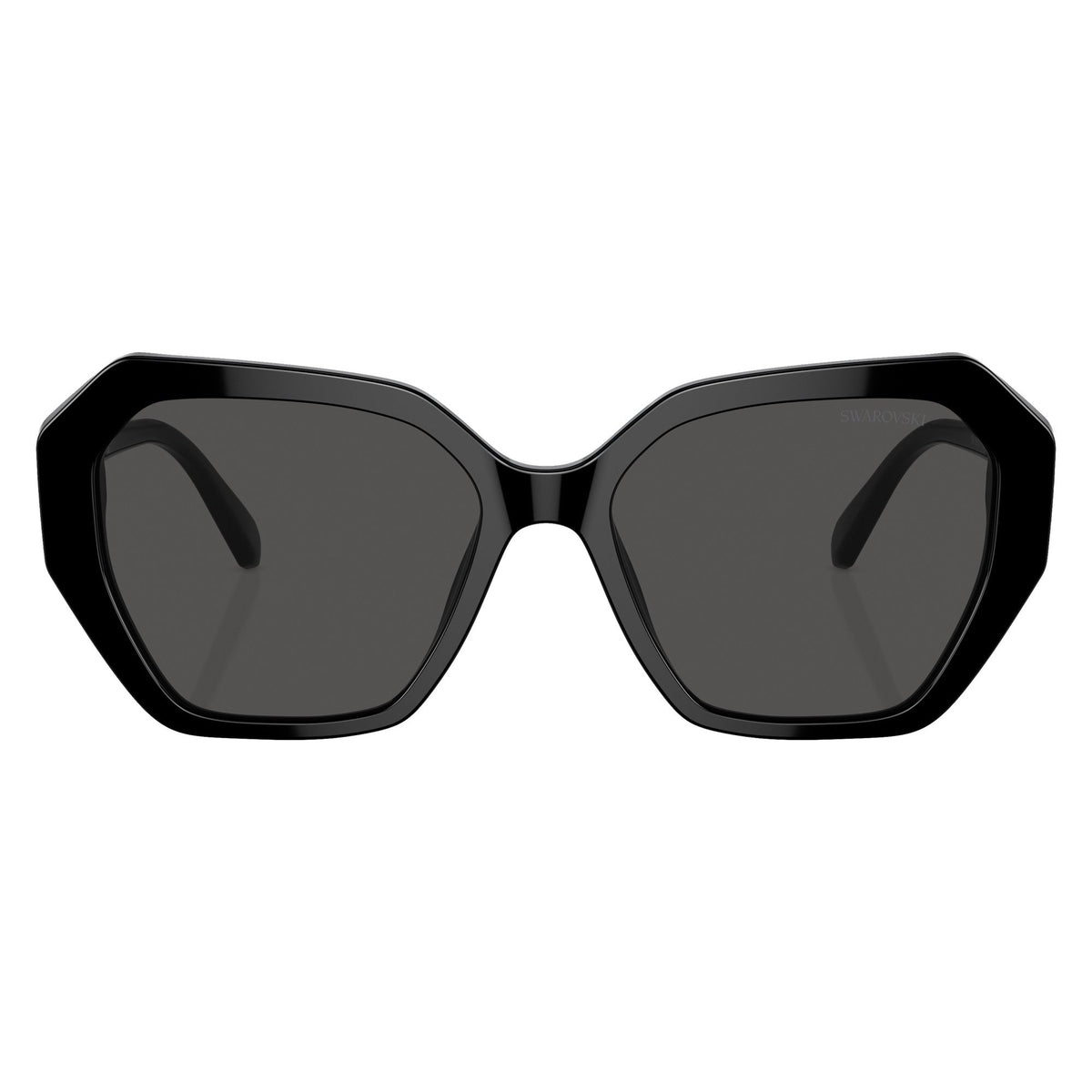 Swarovski SK6017 100187 Black sunglasses front view