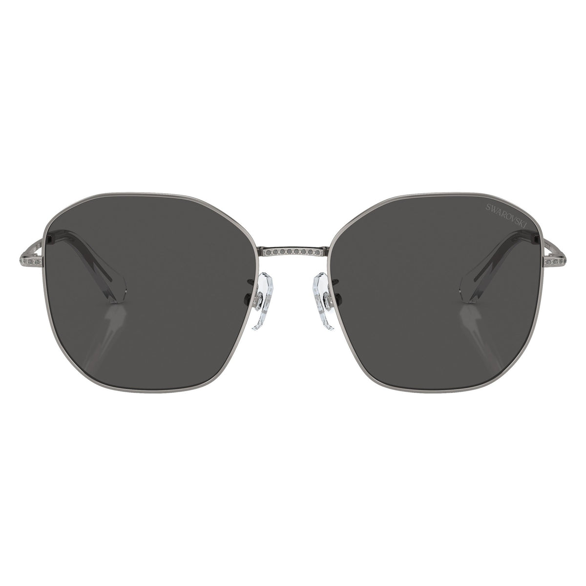 Swarovski SK7012D 401087 Gunmetal sunglasses front view