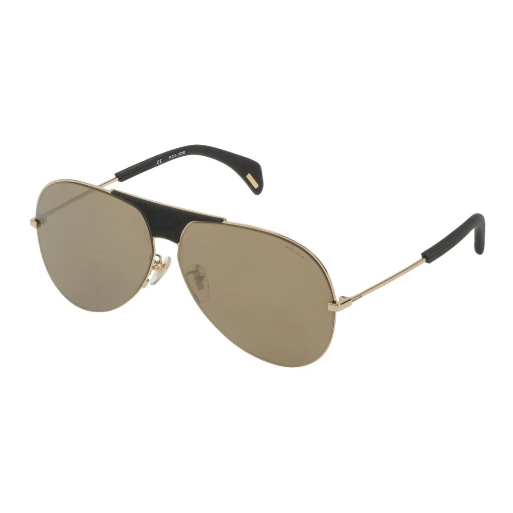 Police SPL740 300G Gold sunglasses angle view
