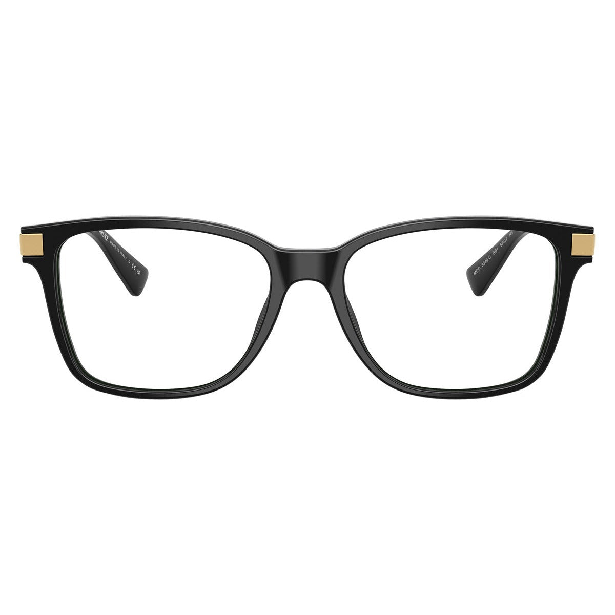 Versace VE3340U GB1 Black eyeglasses front view