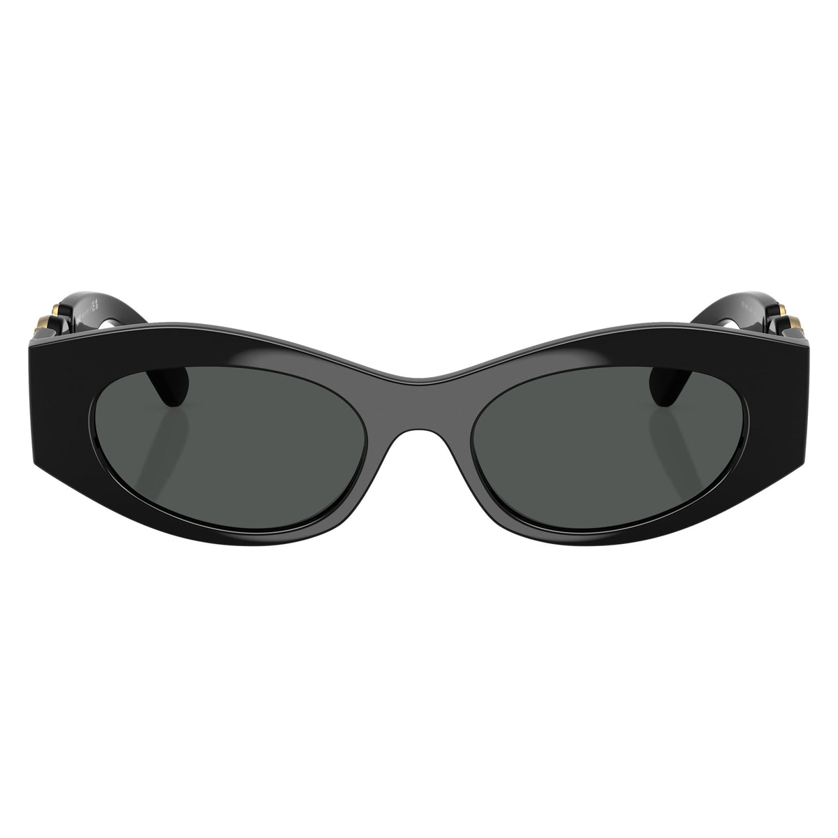 Versace VE4480U GB1/87 Black sunglasses front view