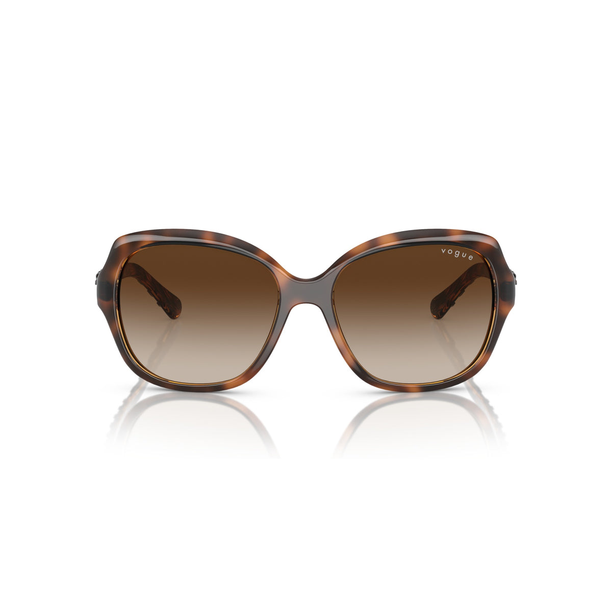 Vogue VO2871S 150813 Striped Dark Havana sunglasses front view