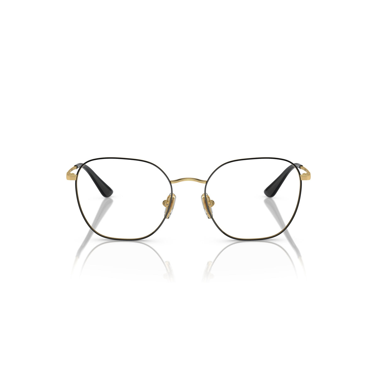 Vogue VO4178 280 Top Black/Gold eyeglasses front view