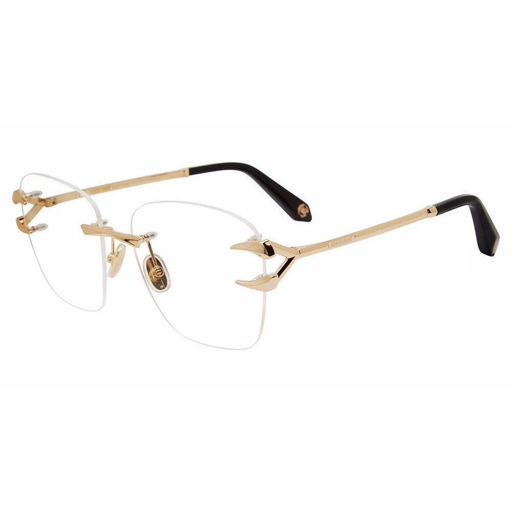 Roberto Cavalli VRC022 0300 Shiny Rose Gold eyeglasses angle view