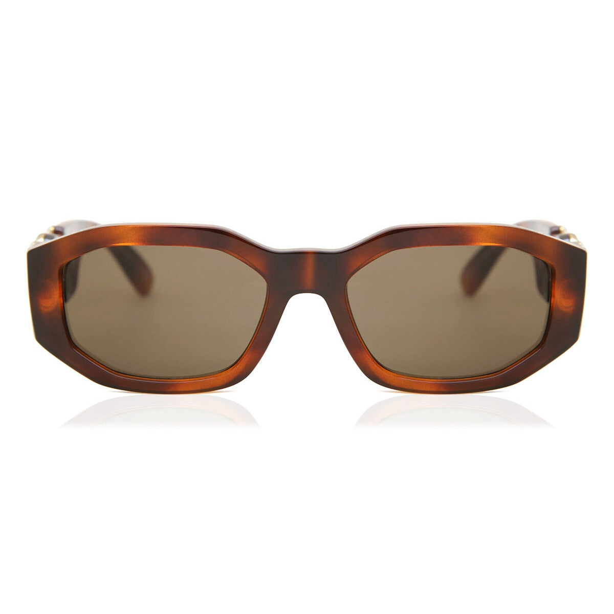 Versace VE4361 521773 havana geometric sunglasses