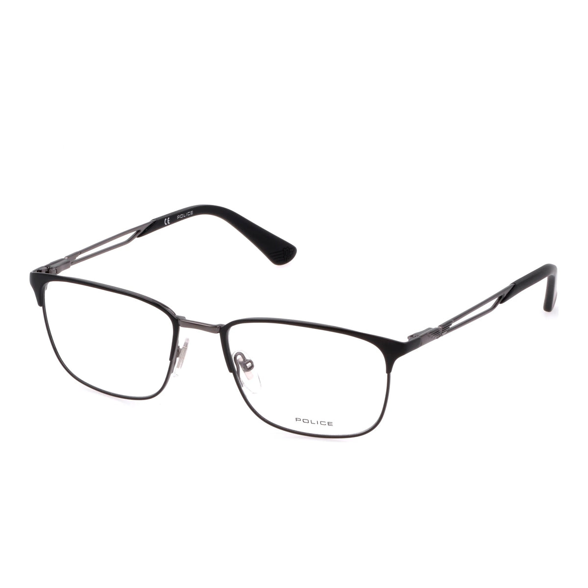 Police VPLF07M 0K56 eyeglasses angle view