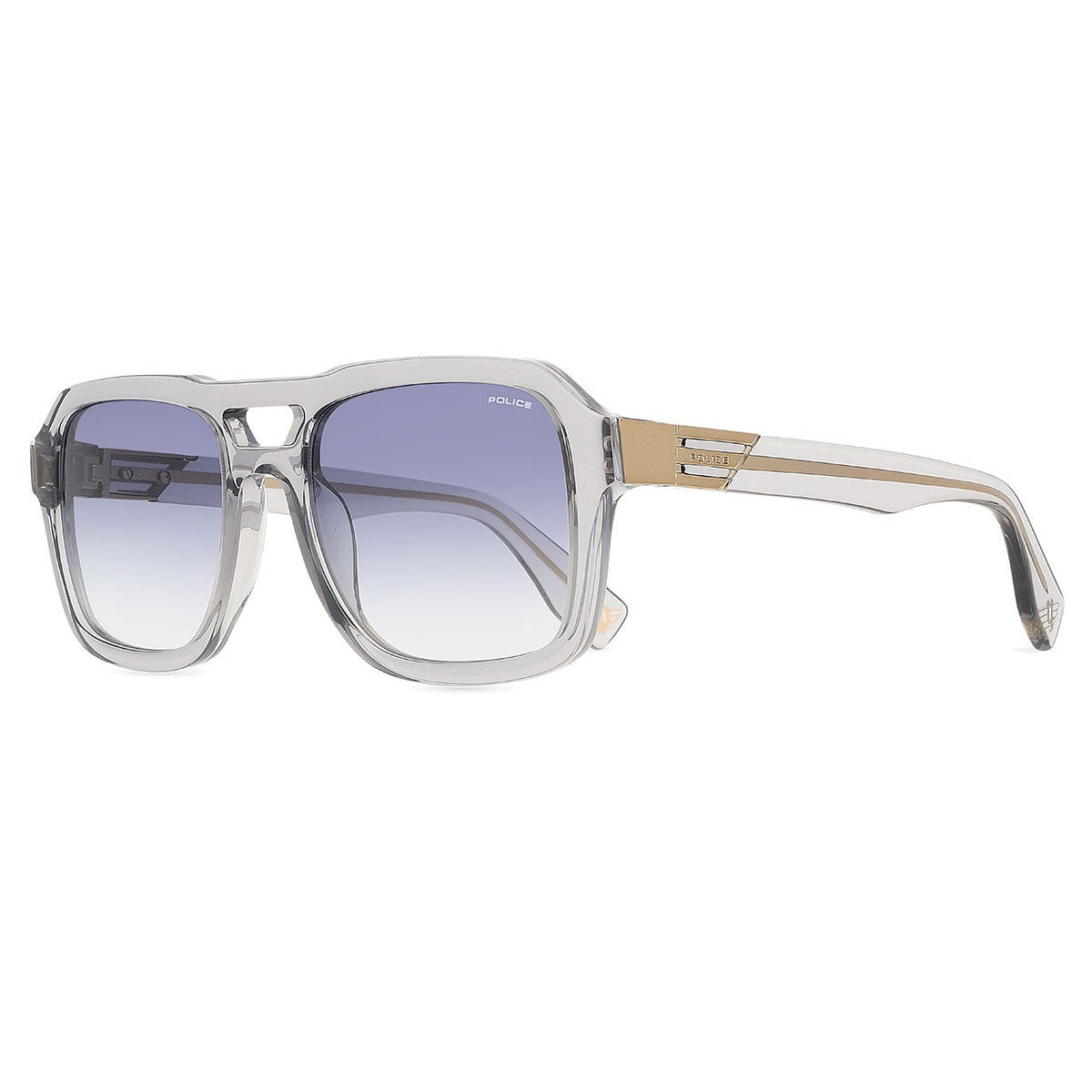Police SPLN65V 04G0 sunglasses angle view
