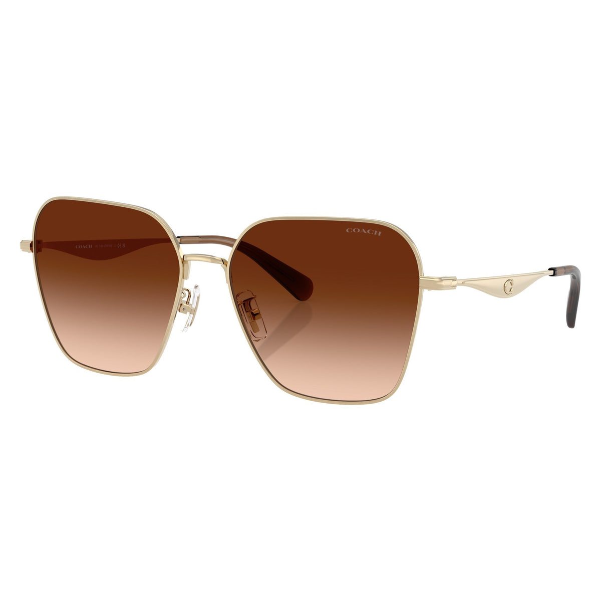 Coach HC7168 900574 sunglasses angle view