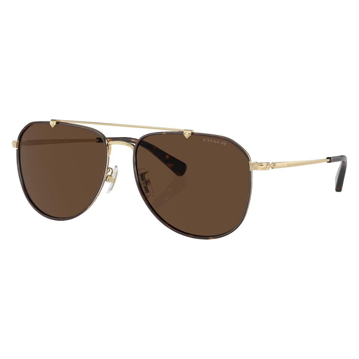 Coach HC7164 90053G sunglasses angle view