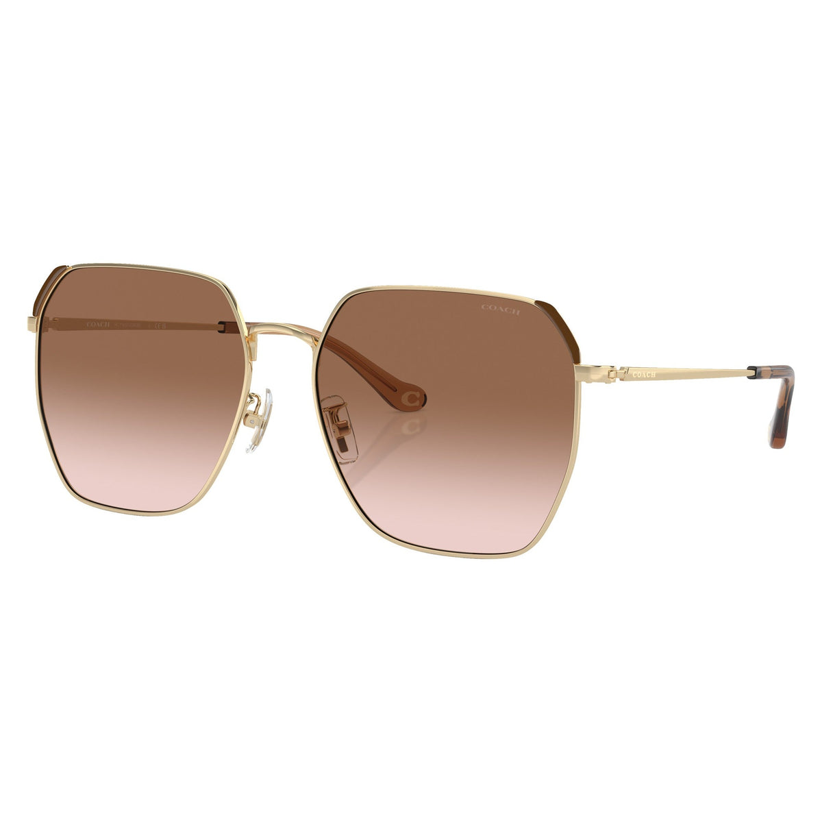Coach HC7165D 900513 sunglasses angle view