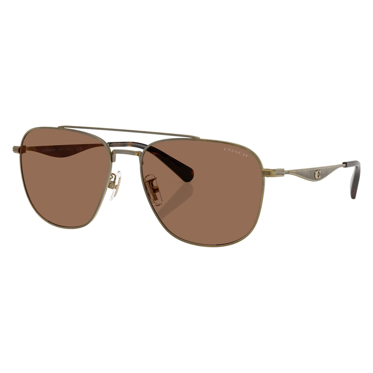Coach HC7172 933373 sunglasses angle view