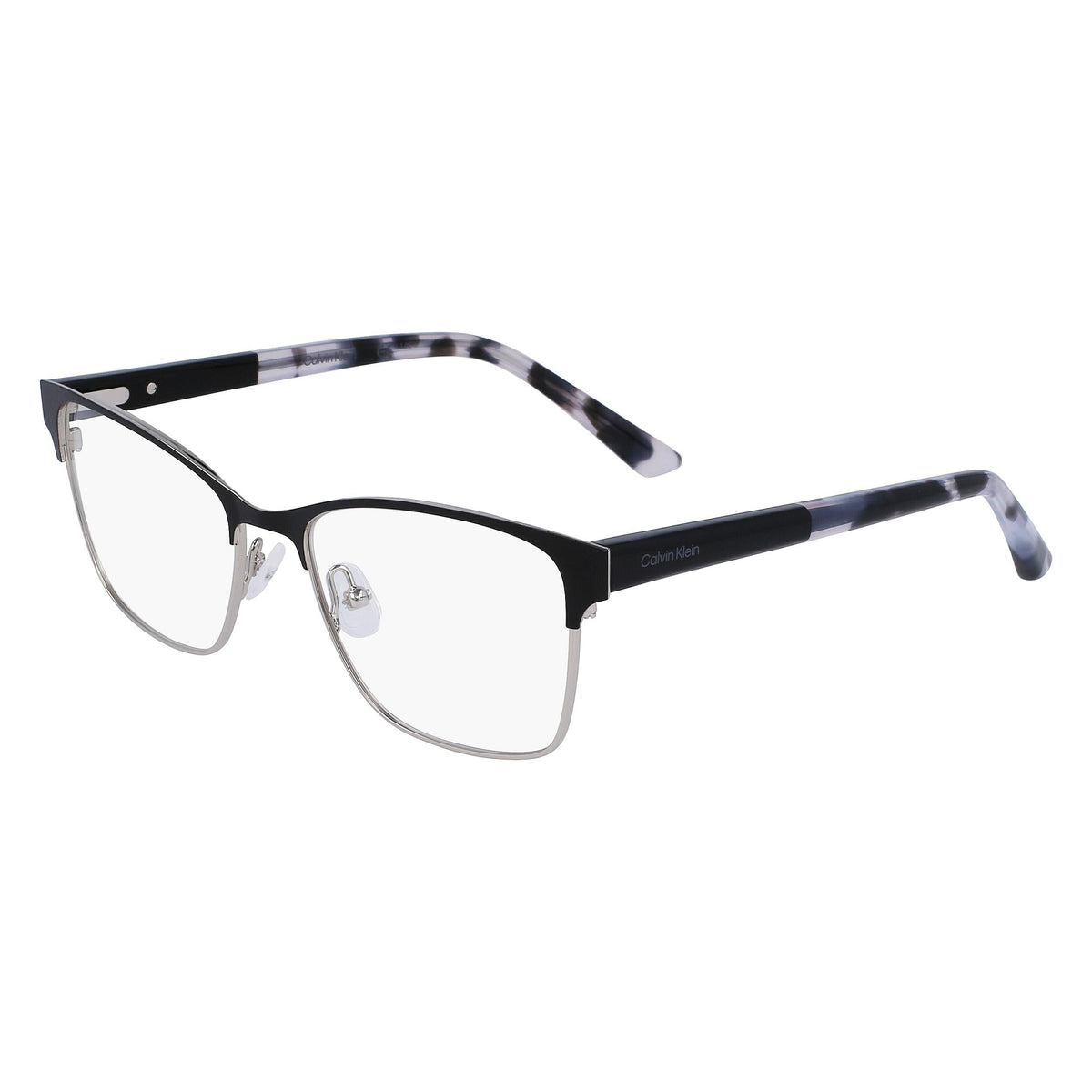 Calvin Klein CK23107 001 Black eyeglasses angle view