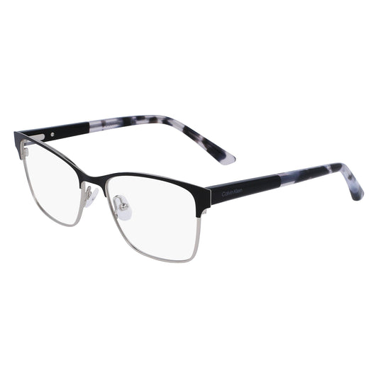 Calvin Klein CK23107 001 Black eyeglasses angle view