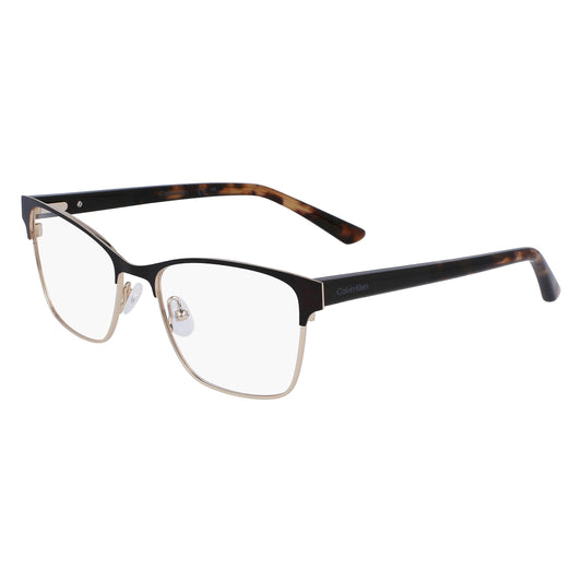Calvin Klein CK23107 200 Brown eyeglasses angle view