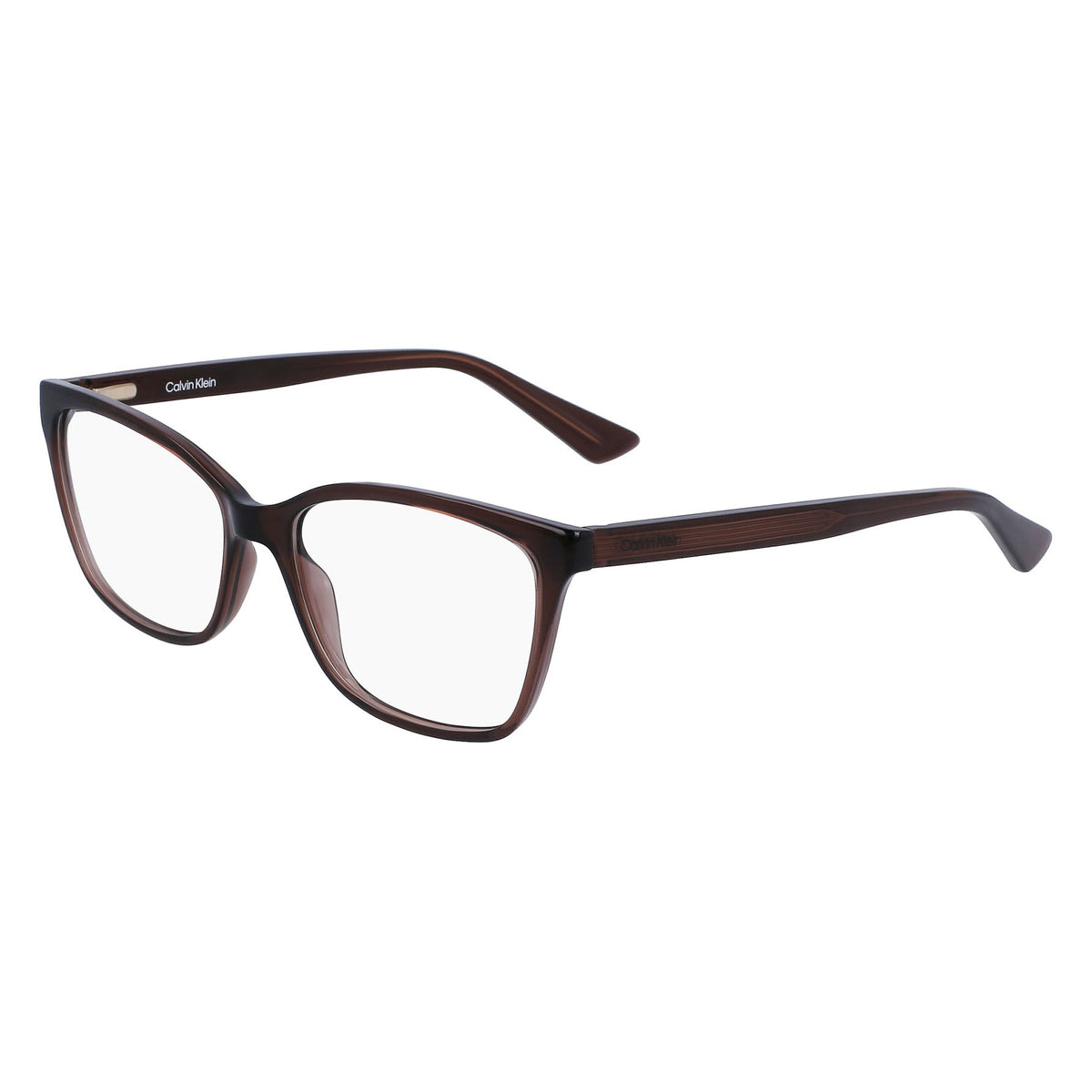 Calvin Klein CK23516 200 Brown eyeglasses angle view