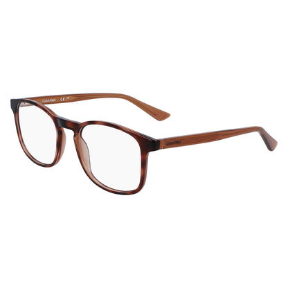 Calvin Klein CK23517 240 Havana eyeglasses angle view