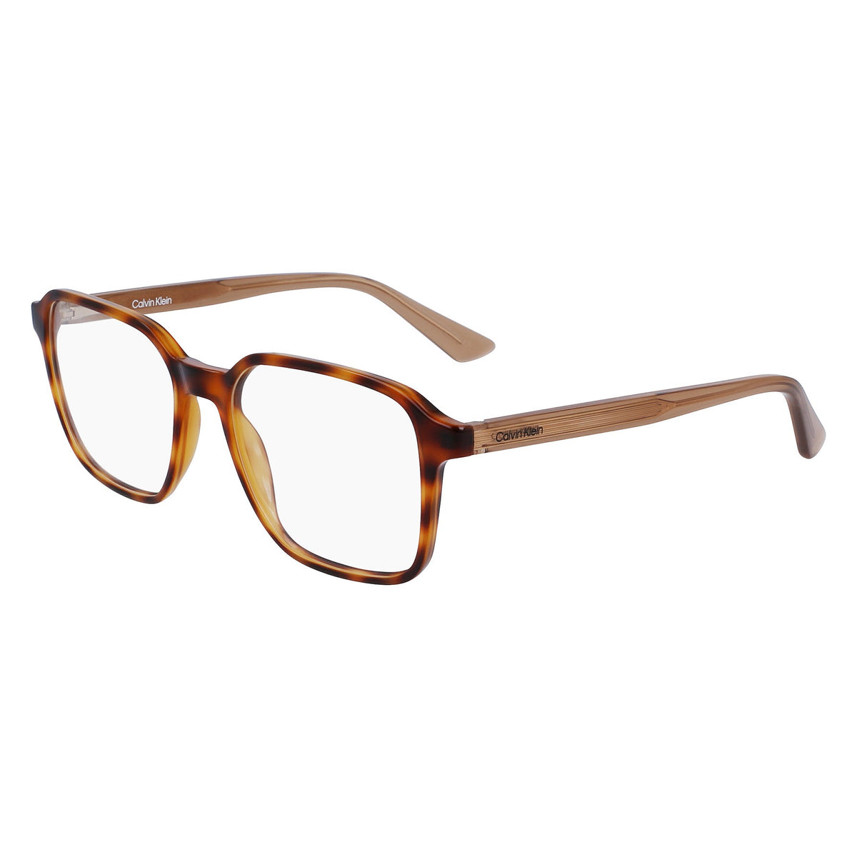 Calvin Klein CK23524 240 Havana eyeglasses angle view