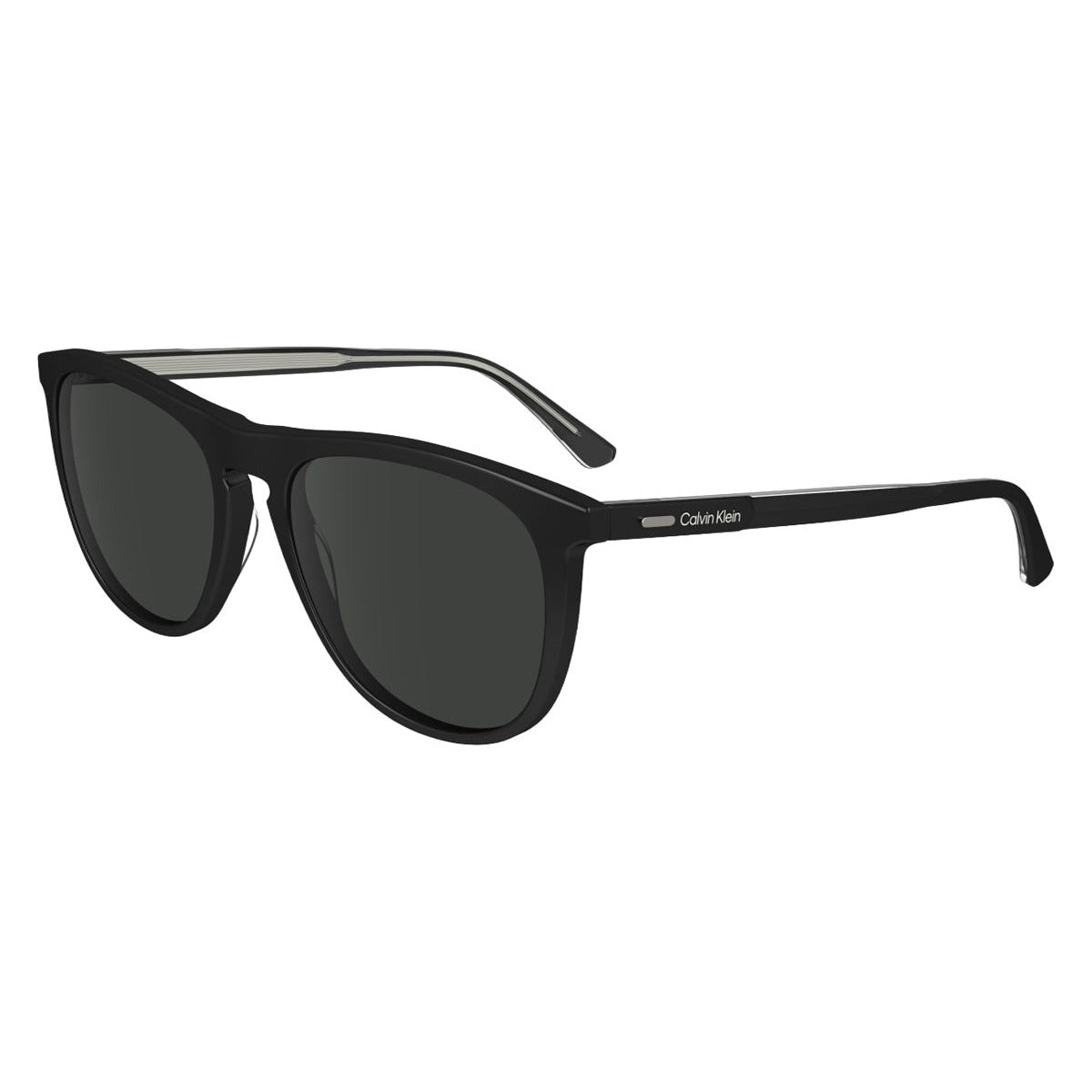Calvin Klein CK24508S 001 Black sunglasses angle view