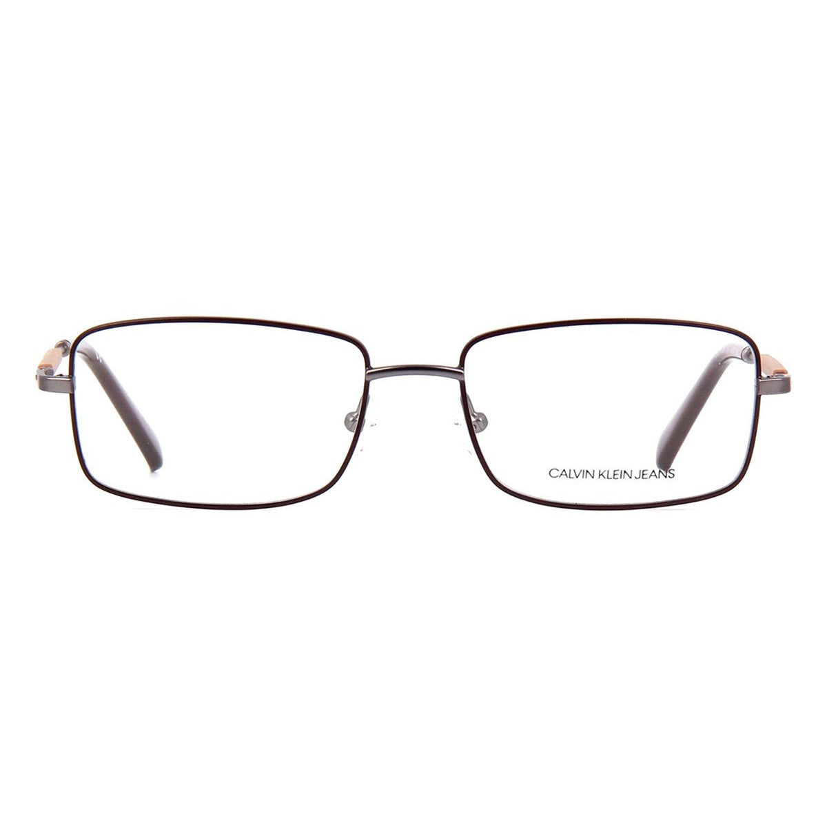 CK Jeans CKJ19108 210 Brown eyeglasses front view