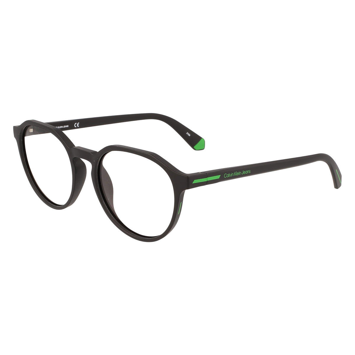 CK Jeans CKJ21634 002 Matte Black eyeglasses angle view