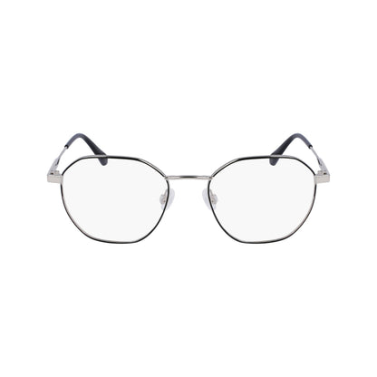 CK Jeans CKJ22220 043 Silver/Black eyeglasses front view