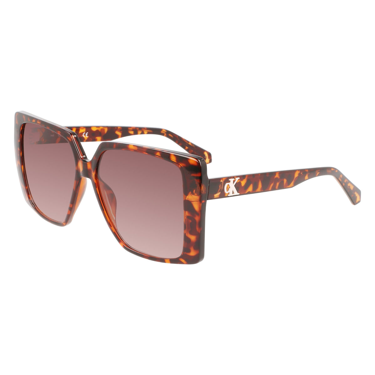 CK Jeans CKJ22607S 240 Tortoise sunglasses angle view