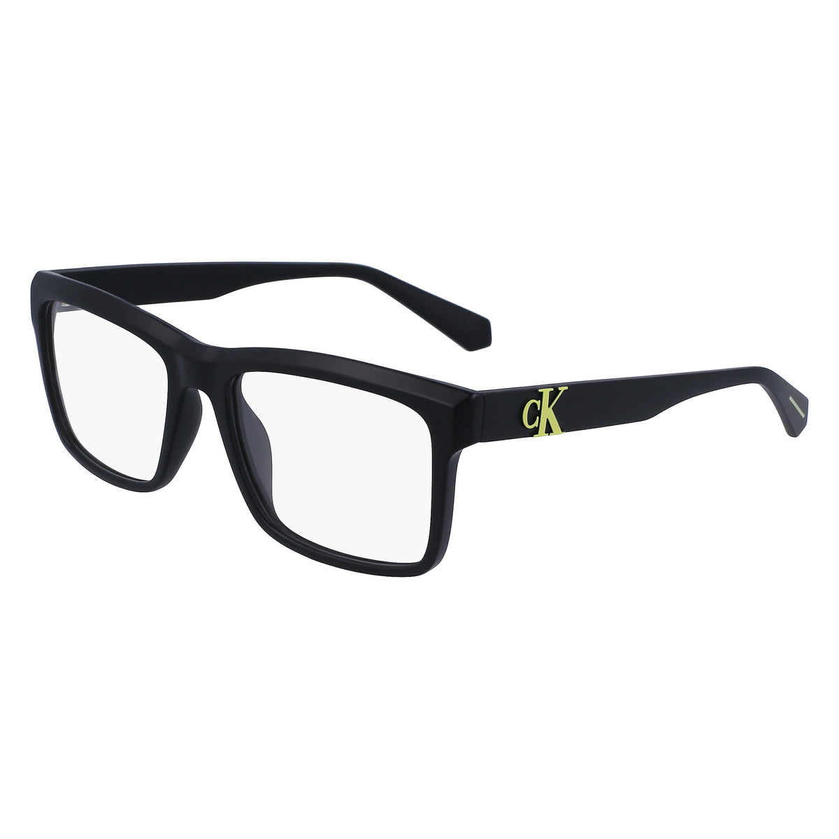 CK Jeans CKJ23615 002 Matte Black eyeglasses angle view