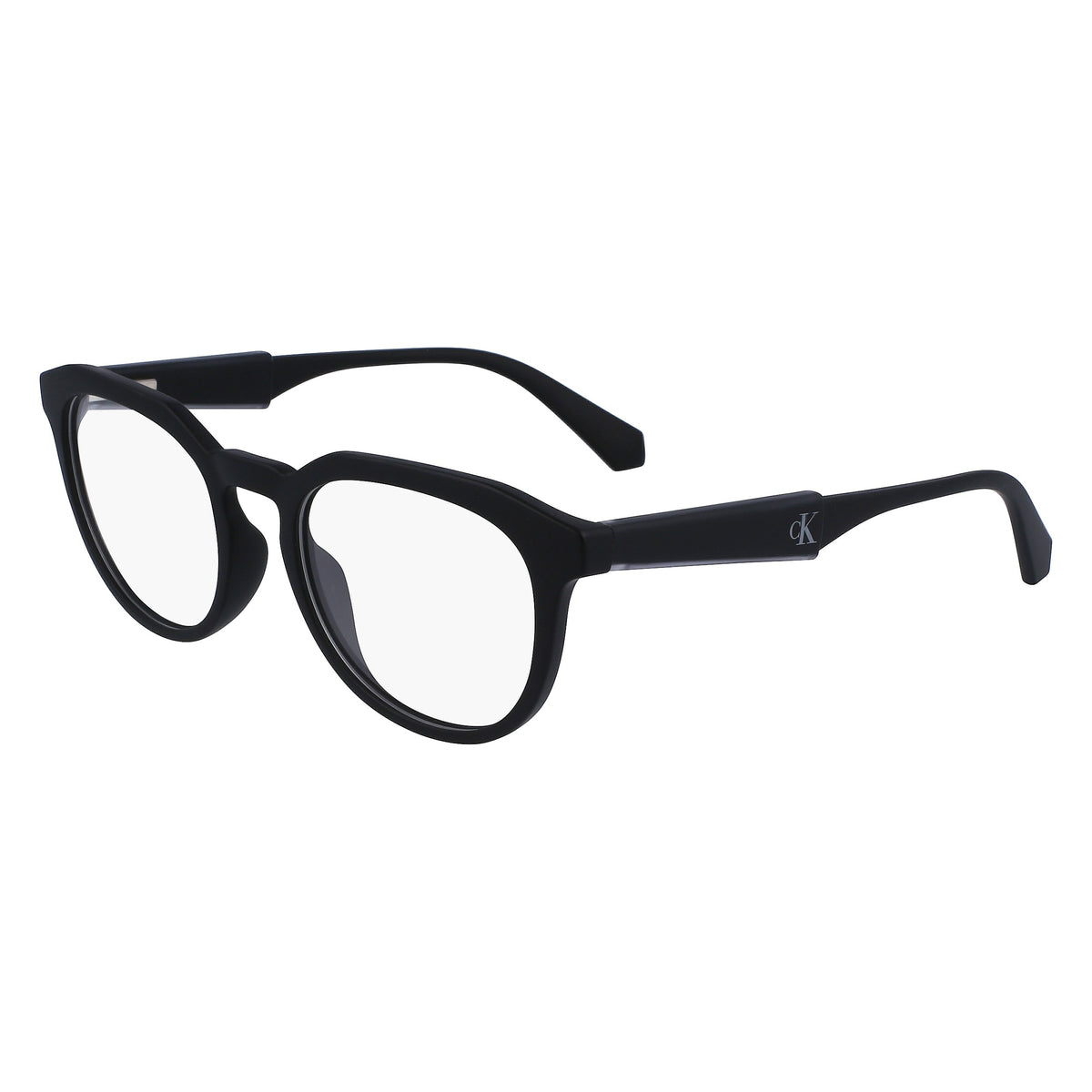 CK Jeans CKJ23616 002 Matte Black eyeglasses angle view