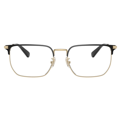 Coach HC5178 9396 Satin Light Gold/Black eyeglasses front view