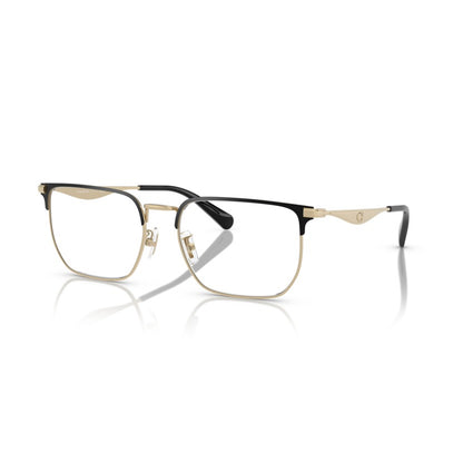 Coach HC5178 9396 Satin Light Gold/Black eyeglasses angle view