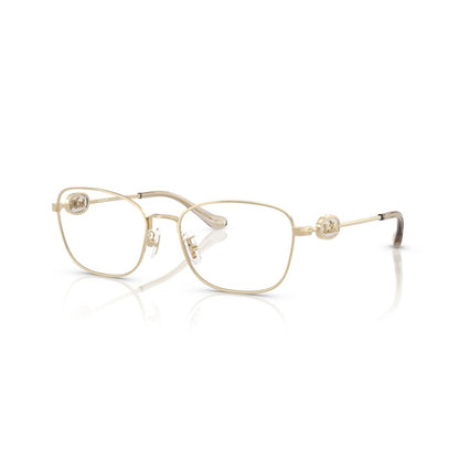 Coach HC5183 9005 Shiny Light Gold eyeglasses angle view