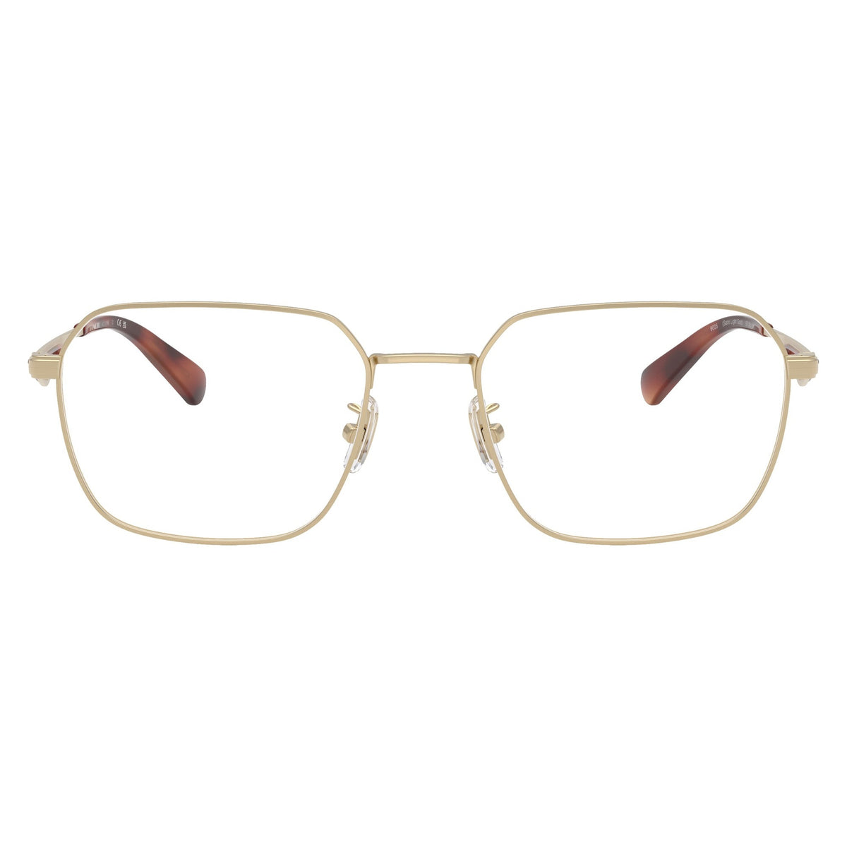 Coach HC5186 9005 Satin Light Gold eyeglasses front view