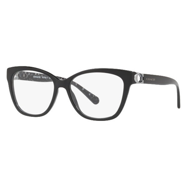 Coach HC6120 5510 Black eyeglasses angle view
