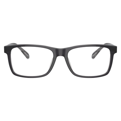 Coach HC6213U 5745 Black/Transparent Grey eyeglasses front view