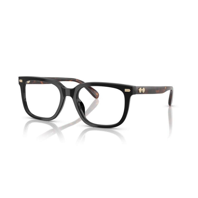 Coach HC6266U 5002 Black eyeglasses angle view
