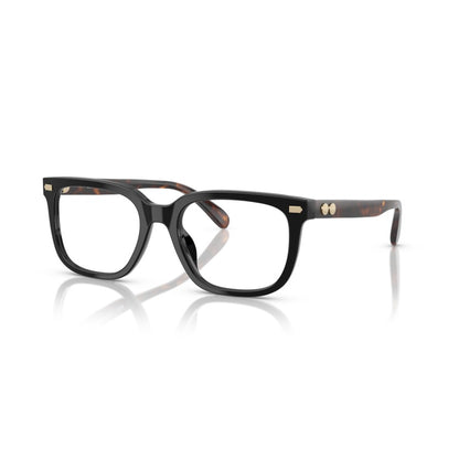 Coach HC6266U 5002 Black eyeglasses angle view
