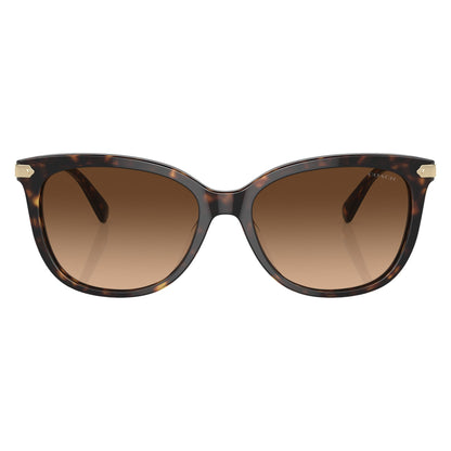 Coach HC8378U 512074 Dark Tortoise sunglasses front view