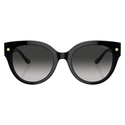 Coach HC8393U 50023C Black sunglasses front view