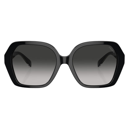 Coach HC8404U 50023C Black sunglasses front view